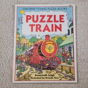 5/$20 Usborne Young Puzzle Books Puzzle Train